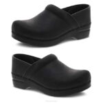 zuecos Dansko 4FJX56 Pro estrecho personalizado mujer negro aceitado - Image 3