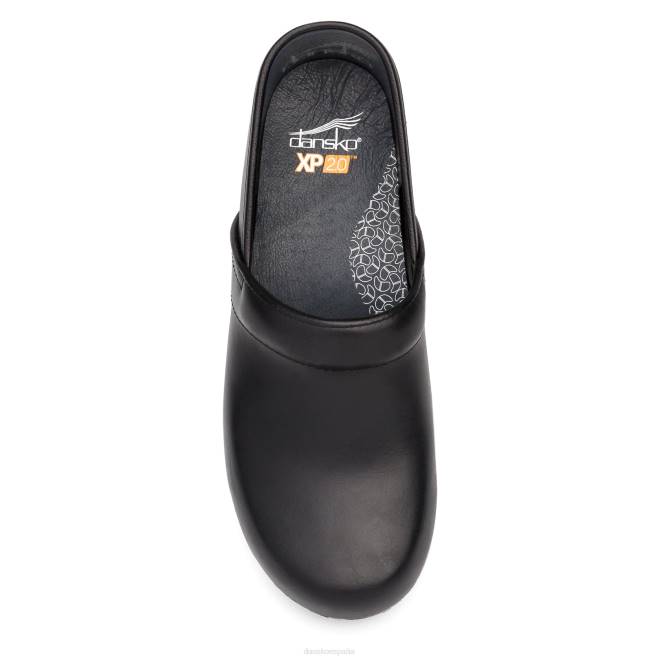 zuecos Dansko 4FJX6 XP 2.0 mujer tire hacia arriba negro - Image 5