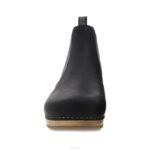 botas y botines Dansko 4FJX225 beca mujer pull up aceitado negro - Image 3