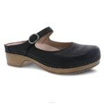 Mary Janes Dansko 4FJX158 bria mujer nubuck negro bruñido