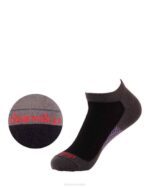 medias Dansko 4FJX254 tobillo de lana merino unisexo negro - Image 2