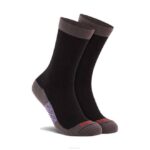 medias Dansko 4FJX258 equipo de lana merino unisexo negro