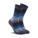 medias Dansko 4FJX264 equipo de lana merino unisexo rayas de mezclilla