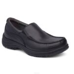mocasines y slip-on Dansko 4FJX281 wayne hombres grano completo negro