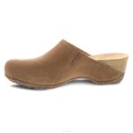 mules y slip-ons Dansko 4FJX185 Talulah mujer nubuck bronceado - Image 2