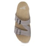 sandalias Dansko 4FJX102 diana mujer gamuza de piedra - Image 5