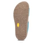 sandalias Dansko 4FJX103 diana mujer ante verde azulado - Image 8