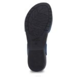 sandalias Dansko 4FJX104 serbal mujer Nubuck molido azul marino - Image 7