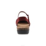 sandalias Dansko 4FJX108 serbal mujer nubuck molido con cinabrio - Image 5