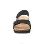 sandalias Dansko 4FJX147 loco mujer Nubuck molido negro - Image 3