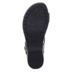 sandalias Dansko 4FJX61 reece mujer negro ceroso bruñido - Image 6