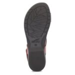 sandalias Dansko 4FJX63 reece mujer bruñido ceroso naranja - Image 6
