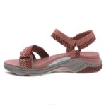 sandalias Dansko 4FJX69 Racquel mujer correa de espiga rosa - Image 2