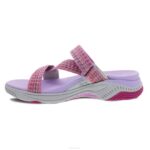 sandalias Dansko 4FJX70 rosetón mujer correas múltiples fucsia - Image 2