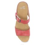 sandalias Dansko 4FJX79 tania mujer coral fresado bruñido - Image 5
