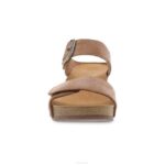 sandalias Dansko 4FJX80 tania mujer bronceado fresado bruñido - Image 3