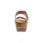 sandalias Dansko 4FJX80 tania mujer bronceado fresado bruñido - Image 4