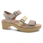 sandalias Dansko 4FJX82 malena mujer multicolor metalizado