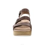 sandalias Dansko 4FJX84 malena mujer becerro marrón liso - Image 3