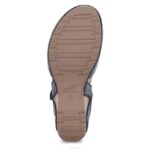sandalias Dansko 4FJX96 tiffani mujer negro fresado bruñido - Image 6