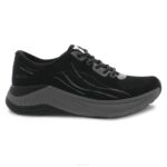 zapatillas de deporte y al aire libre Dansko 4FJX204 ritmo amplio mujer malla negra/gris - Image 2