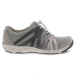 zapatillas de deporte y al aire libre Dansko 4FJX215 henriette mujer ante gris - Image 2