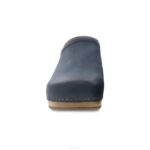 zuecos Dansko 4FJX231 brena mujer ante azul marino bruñido - Image 3
