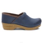 zuecos Dansko 4FJX33 profesional mujer nubuck bruñido de mezclilla - Image 3